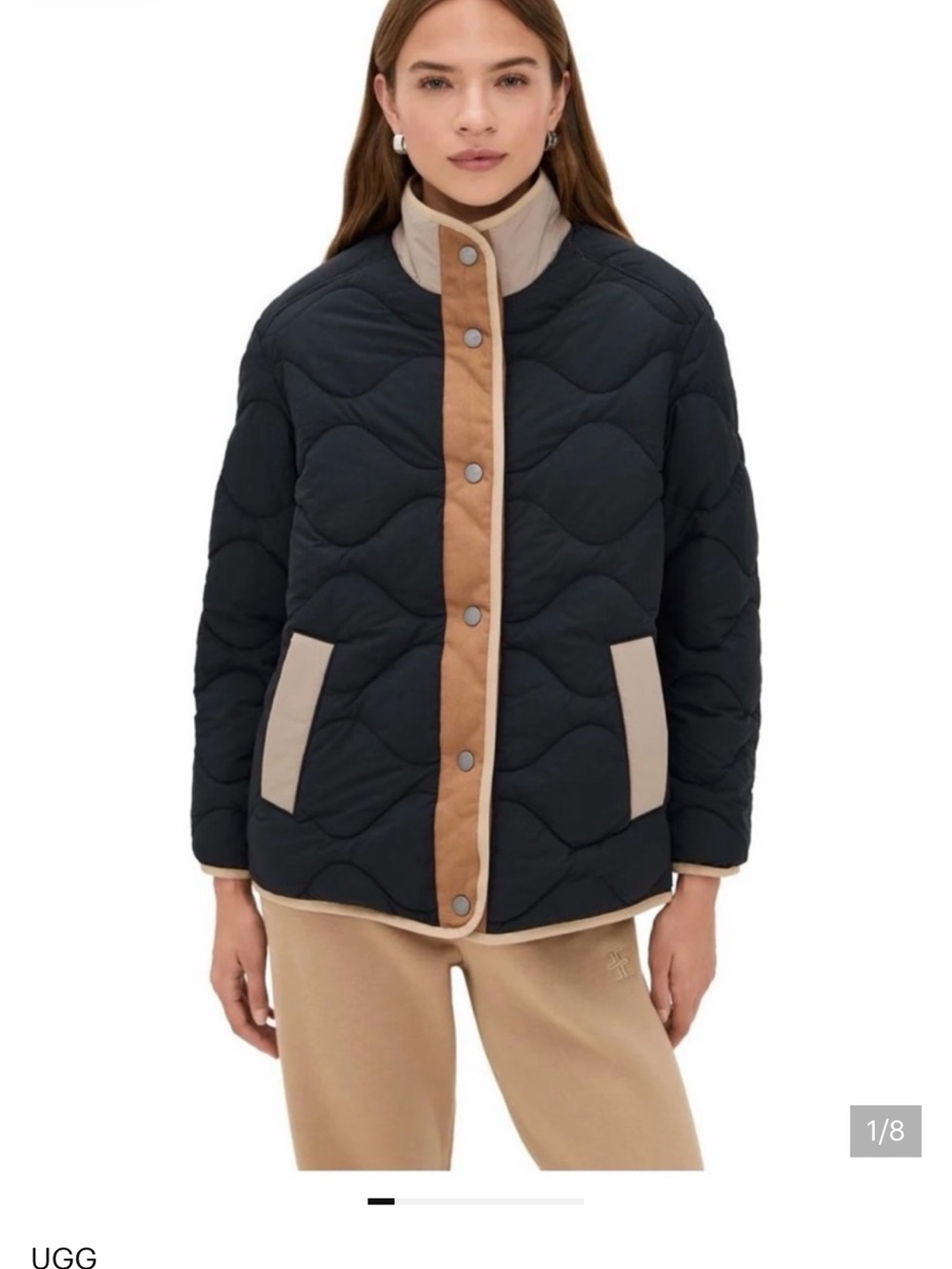 UGG Jazlyn Quilted Puffer Jacket Medium